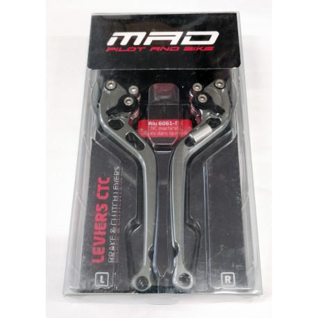 0165U1616 : MAD Adjustable anodized levers CB1000R
