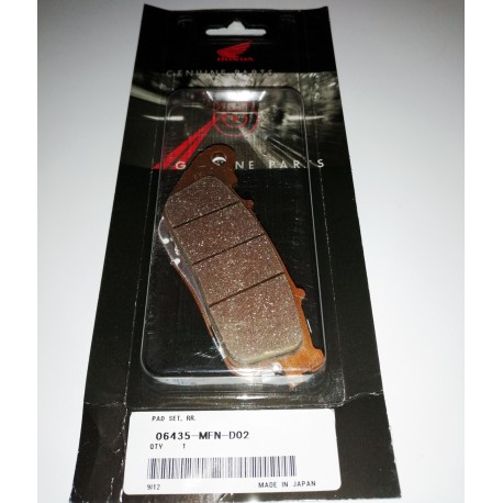 06435-MFN-D02 : Honda Rear OEM brake pads CB1000R