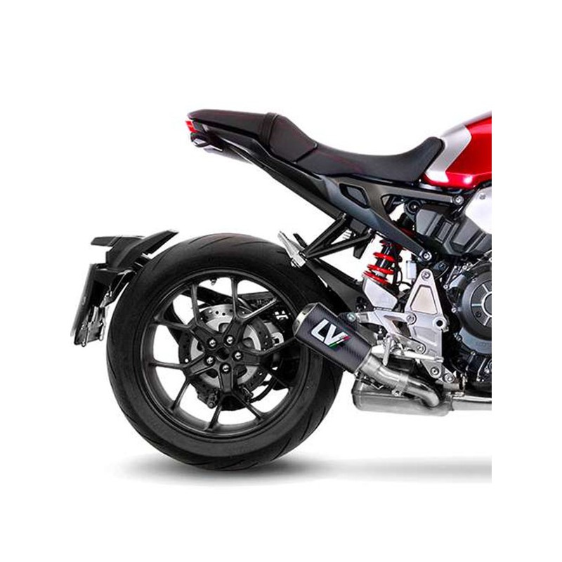 leovince lv-10 slip-on exhaust honda cb1000r 2018-2022