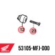 53105-MFJ-D00 + 90191-MJ0-000 : Honda OEM handlebar end CB1000R