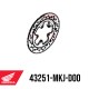 43251-MKJ-D00 : Honda OEM rear brake disc CB1000R