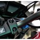 Grauer Honda-Lenker