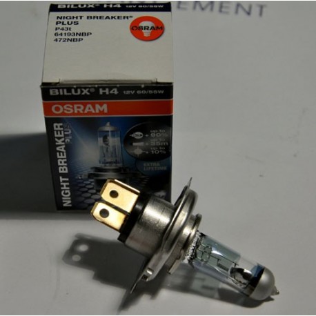 320149 : H4 Lampe Osram H4 12V 60/55W CB1000R