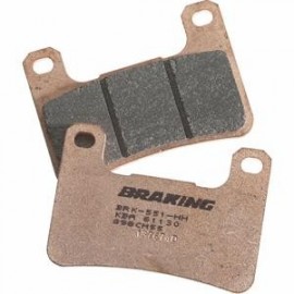 Plaquettes avants compétition Braking