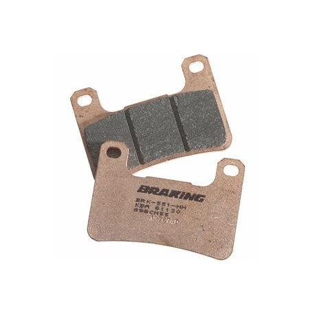 3808992 : Plaquettes avants compétition Braking CB1000R