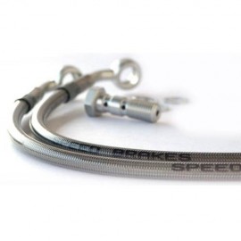 Durites avants aviation couleur Inox