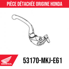 53170-MKJ-E61 : Levier de frein origine Honda NSC Black Edition CB1000R