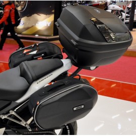 TPH01 + TE1101 : Maletas laterales Easylock Givi TPH01 con soporte CB1000R