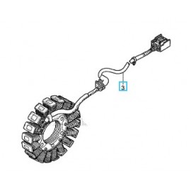 31120-MFN-D61 : Stator d'origine Honda CB1000R
