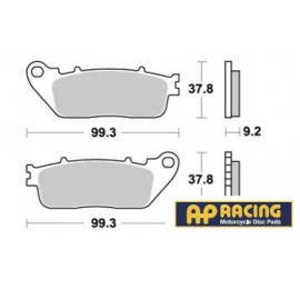 LMP462SR : Plaquettes arrière AP Racing CB1000R