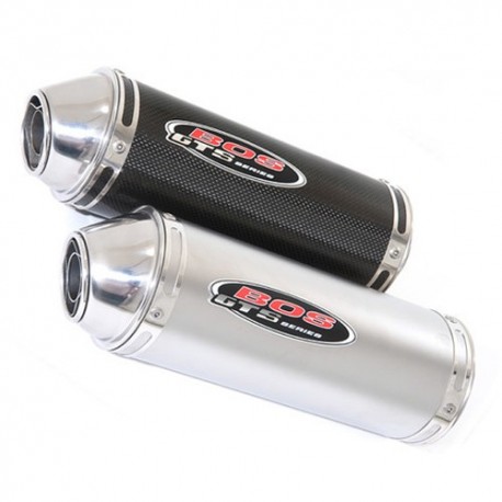 0870210S : BOS GTS Rond 100mm Inox CB1000R