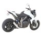 0870210S : BOS GTS Rond 100mm Inox CB1000R