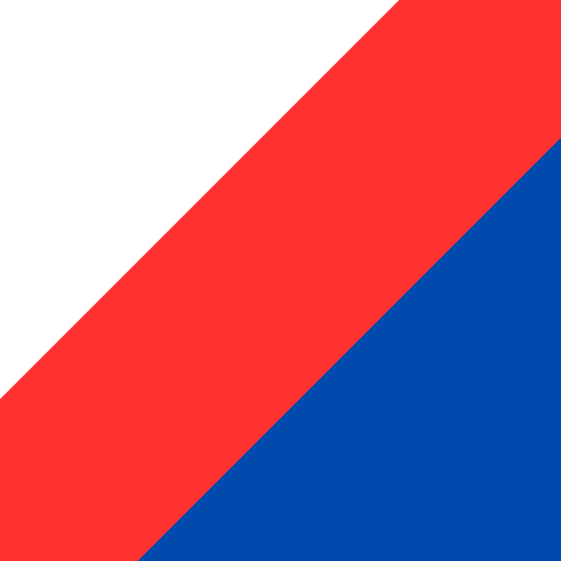 Tricolor-Weiß